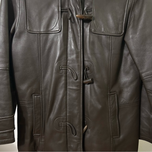 DANIER LEATHER JACKET WITH FUR!!! - Picture 2 of 15
